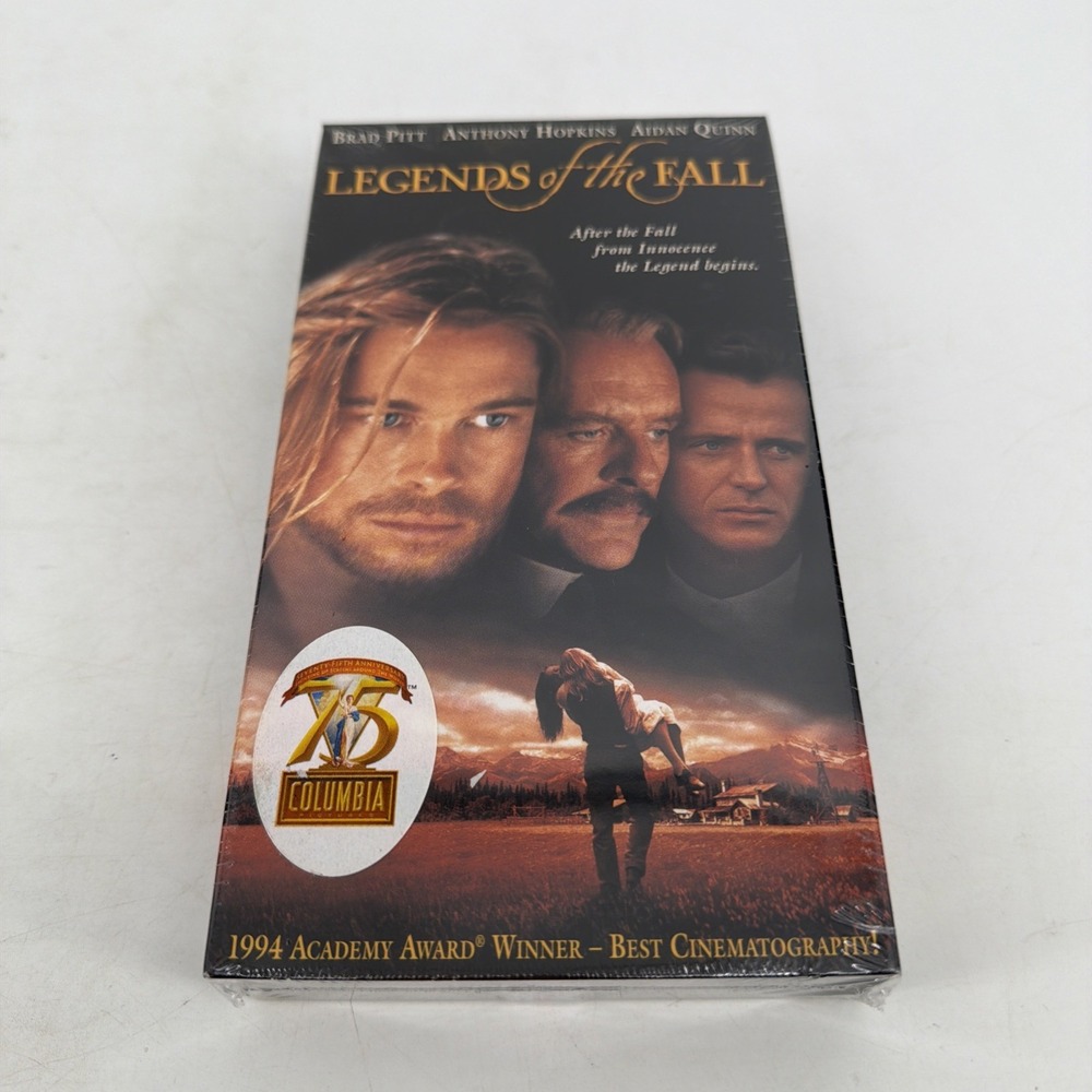 Legends of the Fall VHS 1995 Movie NEW Sealed Watermarks Brad Pitt